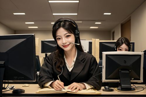 業(yè)務(wù)員女性客服人物肖像攝影圖 專業(yè)形象與情感聯(lián)結(jié)的視覺(jué)呈現(xiàn)